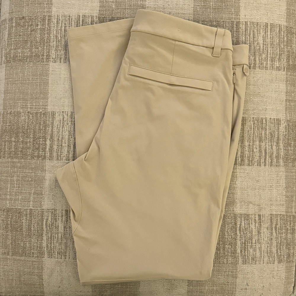 lululemon | Commission Slim-Fit Pant 30” L, size 34, color Trench